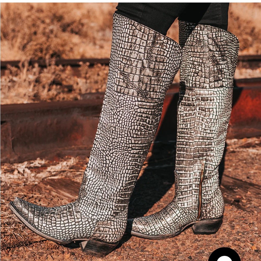 Freebird Wynonna over the knee Boots size 8